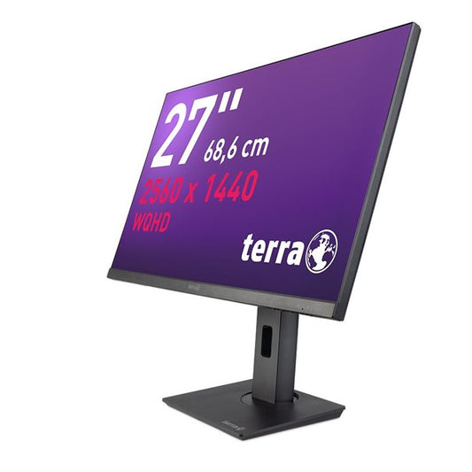 TERRA LCD LED 2772W PV 27 Zoll WQHD IPS Business Monitor mit USB-C HDMI und DisplayPort