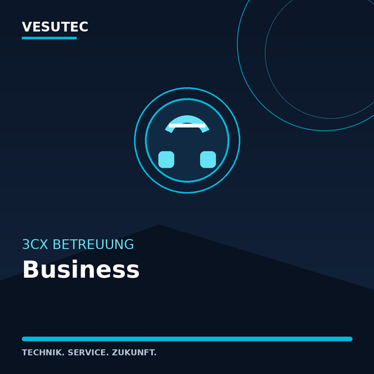 3CX Betreuung Business – VESUTEC Dienstleistung