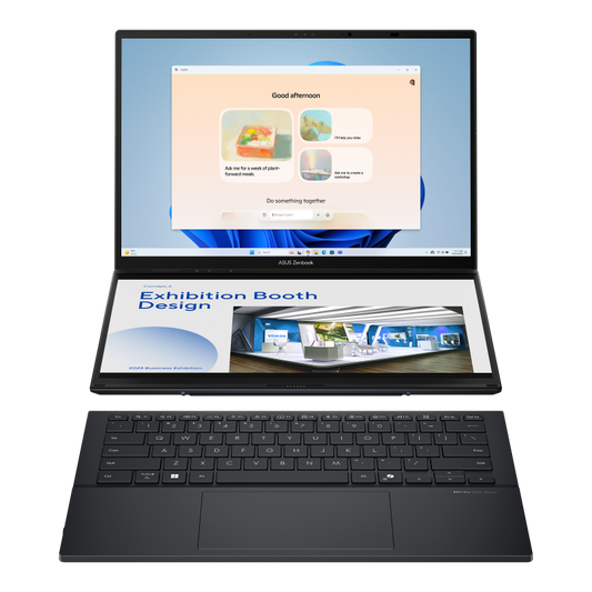 ASUS Zenbook DUO UX8406CA mit Dual-Screen OLED Display, Intel Core Ultra 9 und 32 GB RAM