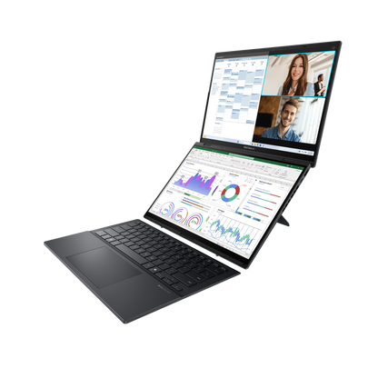 ASUS Zenbook DUO UX8406CA mit Dual-Screen OLED Display, Intel Core Ultra 9 und 32 GB RAM