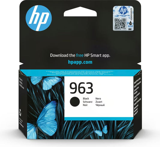 HP 963 Original Druckerpatrone für HP OfficeJet Pro Drucker in Schwarz Cyan Magenta und Gelb