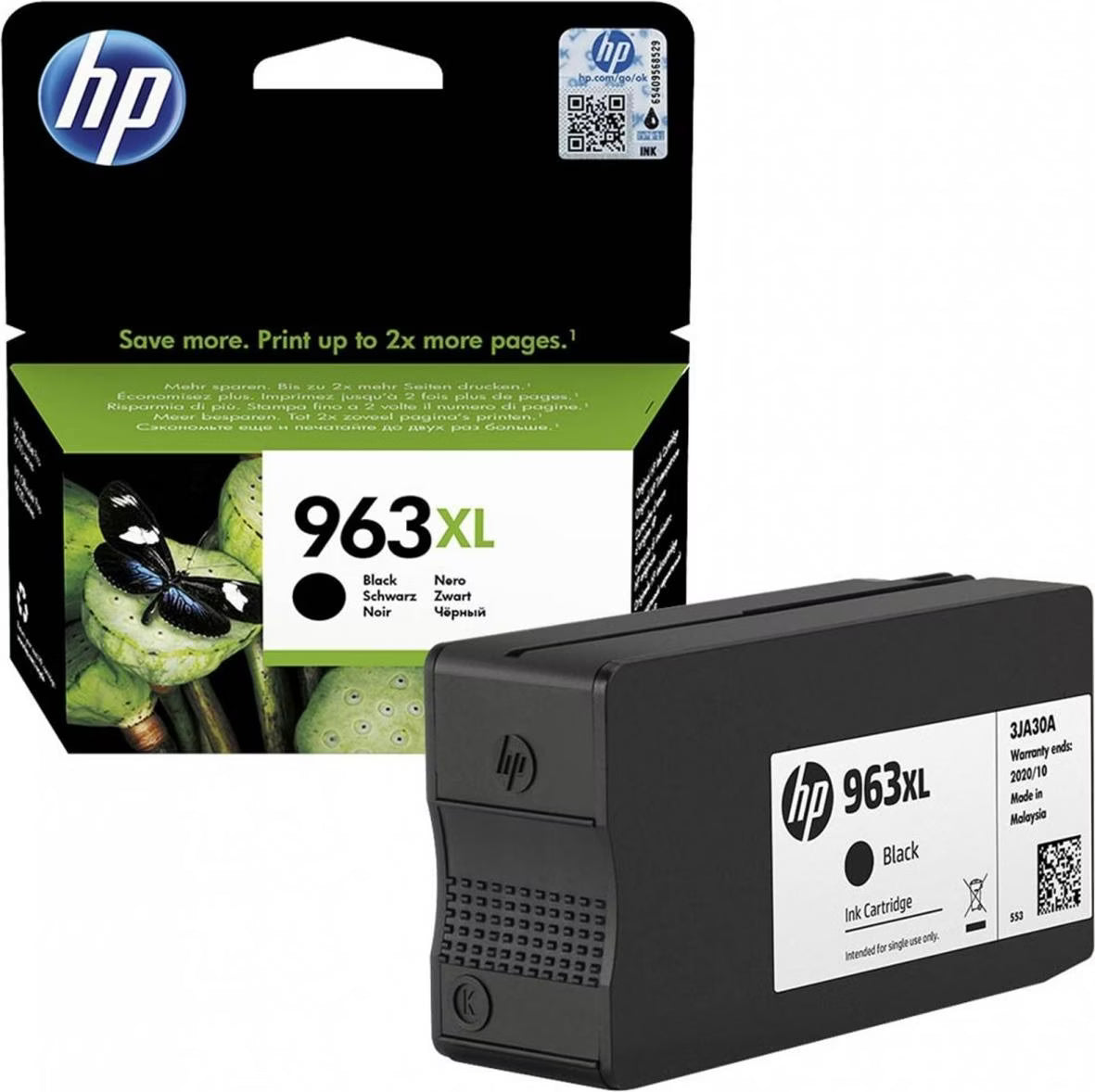 HP 963XL Original Druckerpatronen Serie mit Schwarz Cyan Magenta Gelb und Multipack für HP OfficeJet Pro Drucker