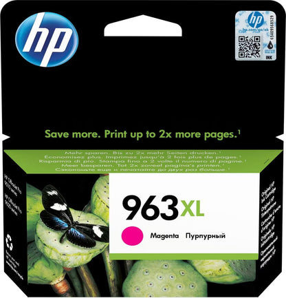 HP 963XL Original Druckerpatronen Serie mit Schwarz Cyan Magenta Gelb und Multipack für HP OfficeJet Pro Drucker