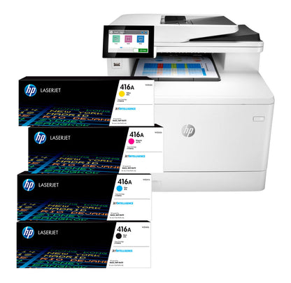 HP Color LaserJet Enterprise MFP M480f Farblaser-Multifunktionsdrucker mit Duplexdruck und Netzwerk