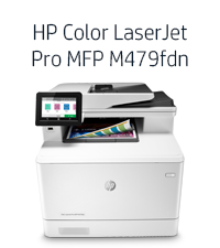 HP Color LaserJet Pro MFP M479fnw Farblaser-Multifunktionsdrucker mit WLAN und Touchscreen