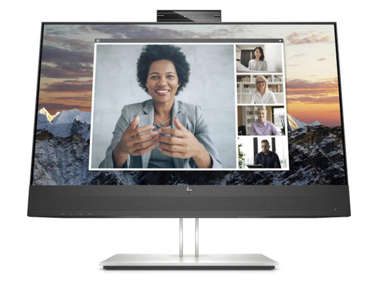 HP E24m G4 23,8 Zoll IPS Business Monitor mit USB-C, Lautsprechern und ergonomischem Standfuß