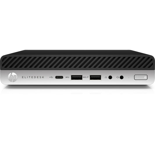 HP EliteDesk 800 G4 Mini Business PC mit Intel Core i5, Windows 11 Pro, WLAN und Bluetooth