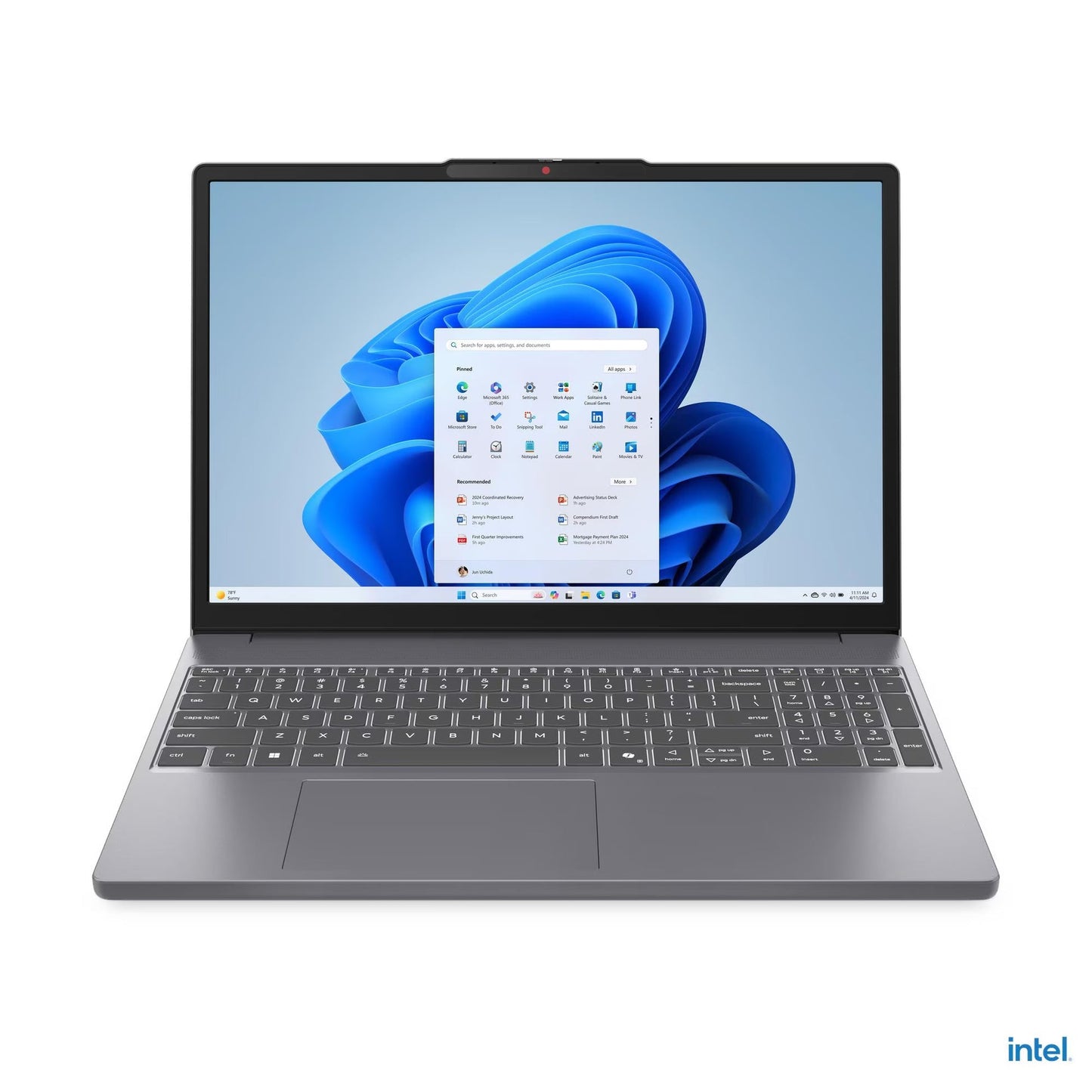 Lenovo IdeaPad Slim 3 15IRH10 Notebook mit Intel Core i7, 16 GB RAM und 512 GB SSD
