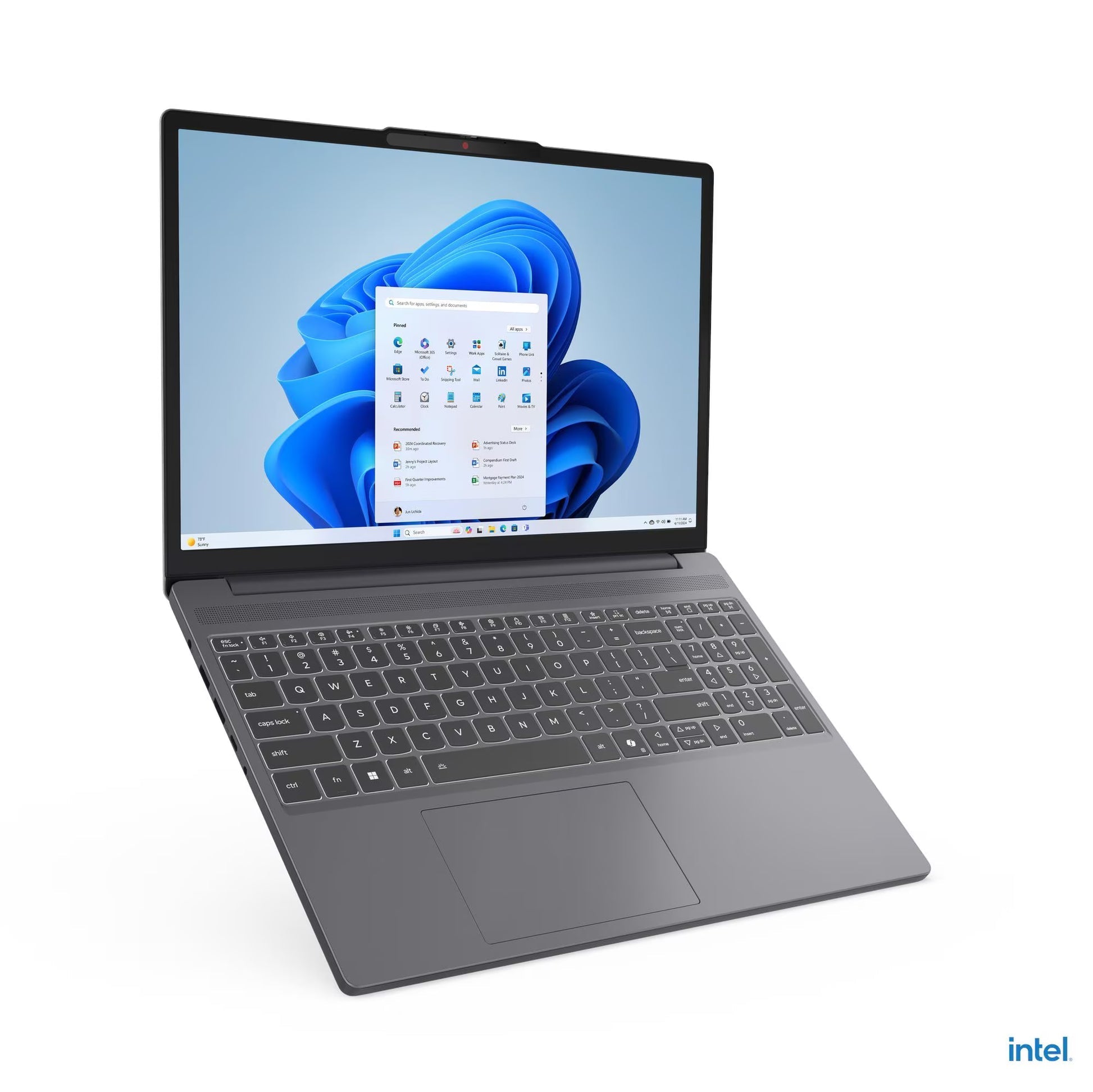Lenovo IdeaPad Slim 3 15IRH10 Notebook mit Intel Core i7, 16 GB RAM und 512 GB SSD