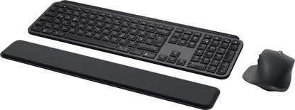 Logitech MX Keys S Combo mit MX Master 3S Maus und ergonomischer Handballenauflage