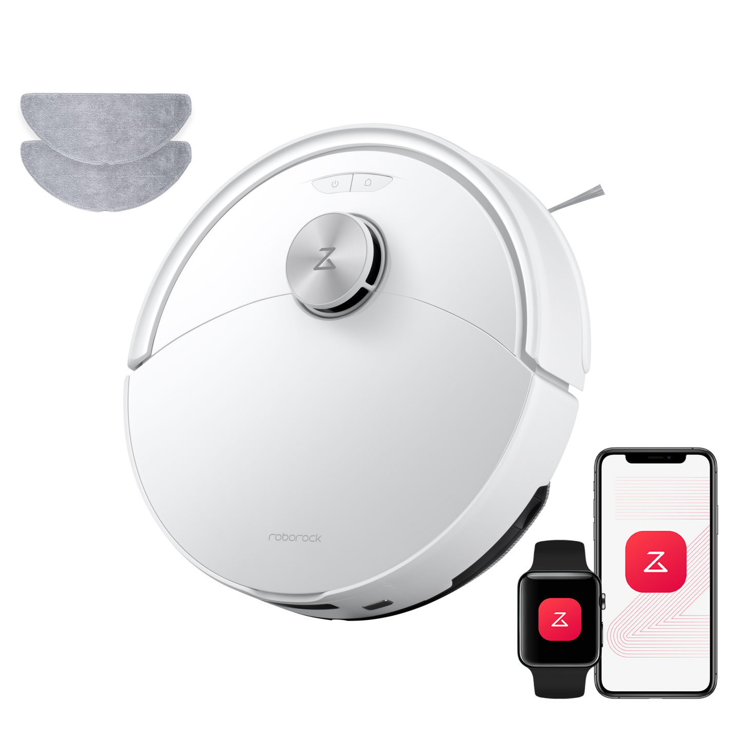 Roborock Q10 S5 Set Saug- und Wischroboter mit zusätzlichem Wischtuch für die automatische Bodenreinigung