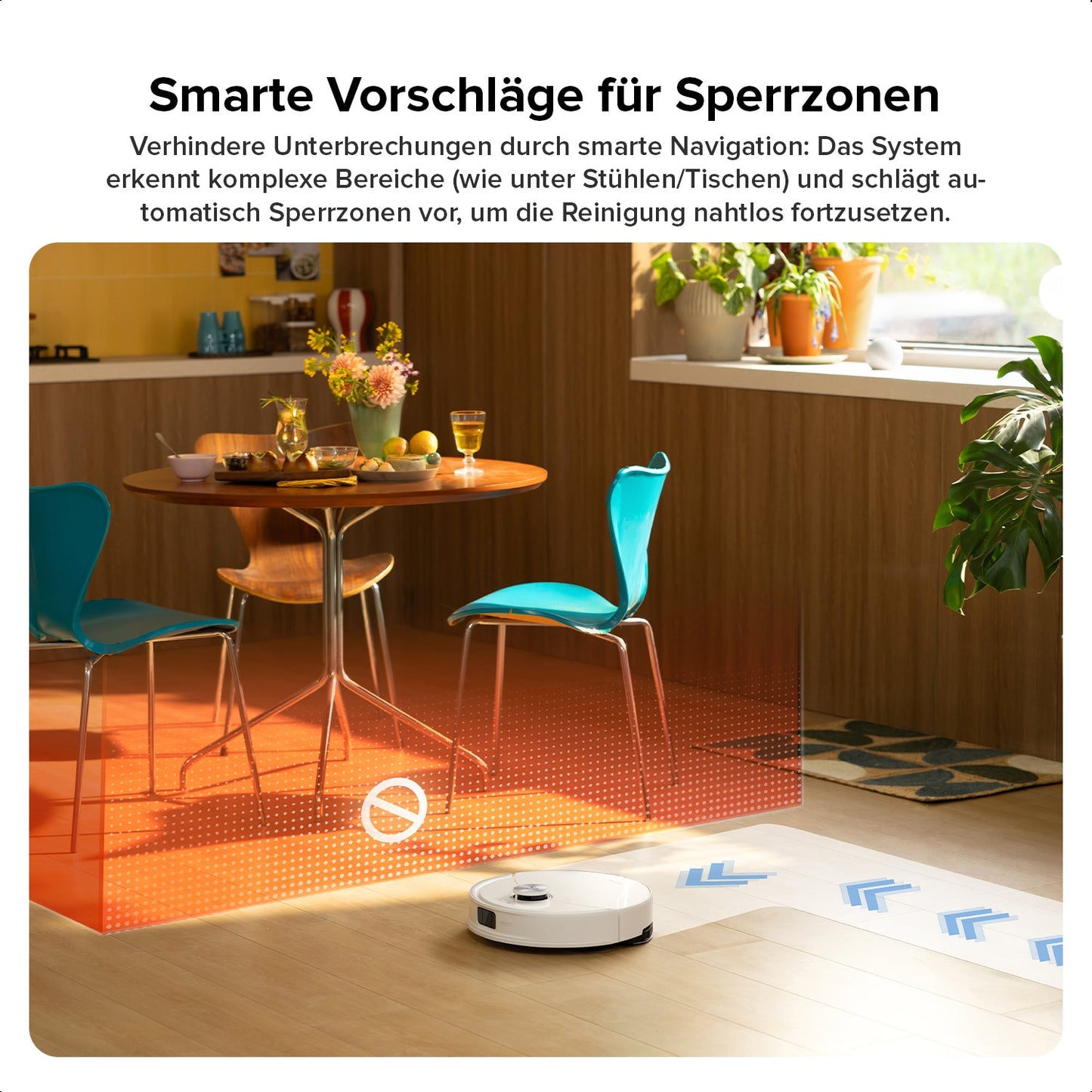 Roborock Q10 S5 Set Saug- und Wischroboter mit zusätzlichem Wischtuch für die automatische Bodenreinigung