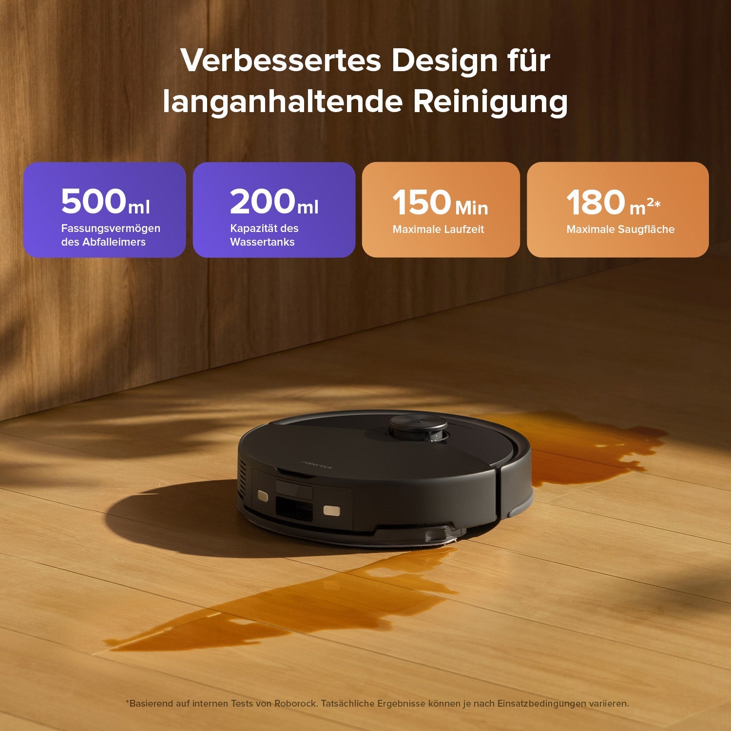 Roborock Q10 S5 Set Saug- und Wischroboter mit zusätzlichem Wischtuch für die automatische Bodenreinigung