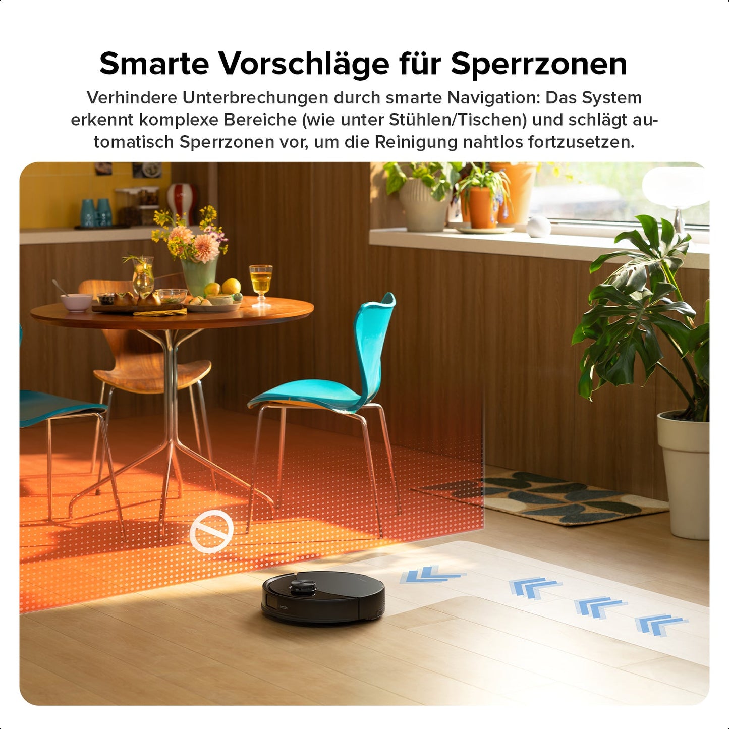 Roborock Q10 S5 Set Saug- und Wischroboter mit zusätzlichem Wischtuch für die automatische Bodenreinigung