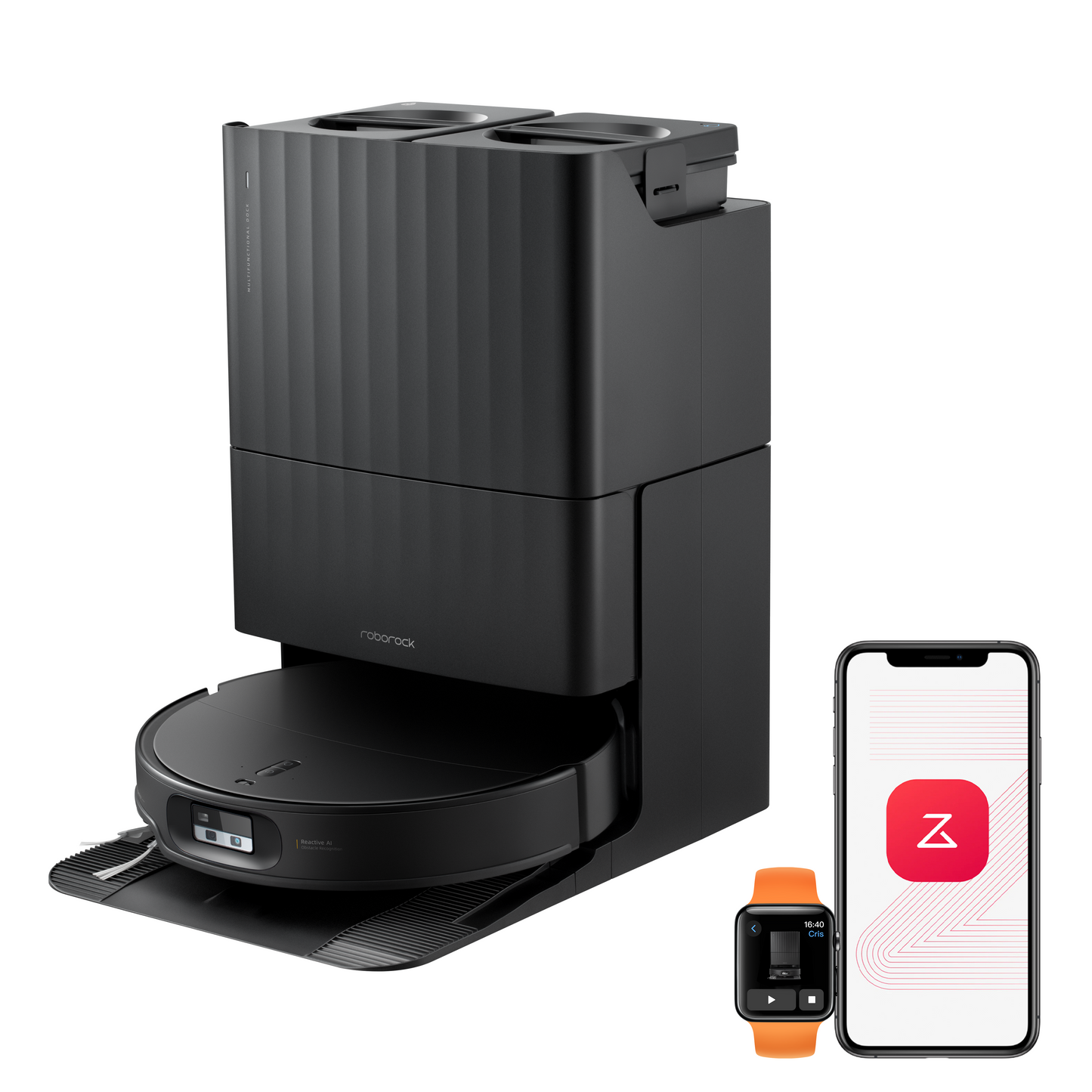 Roborock Qrevo Edge 2 Saug- und Wischroboter mit 25000 Pa HyperForce Saugkraft