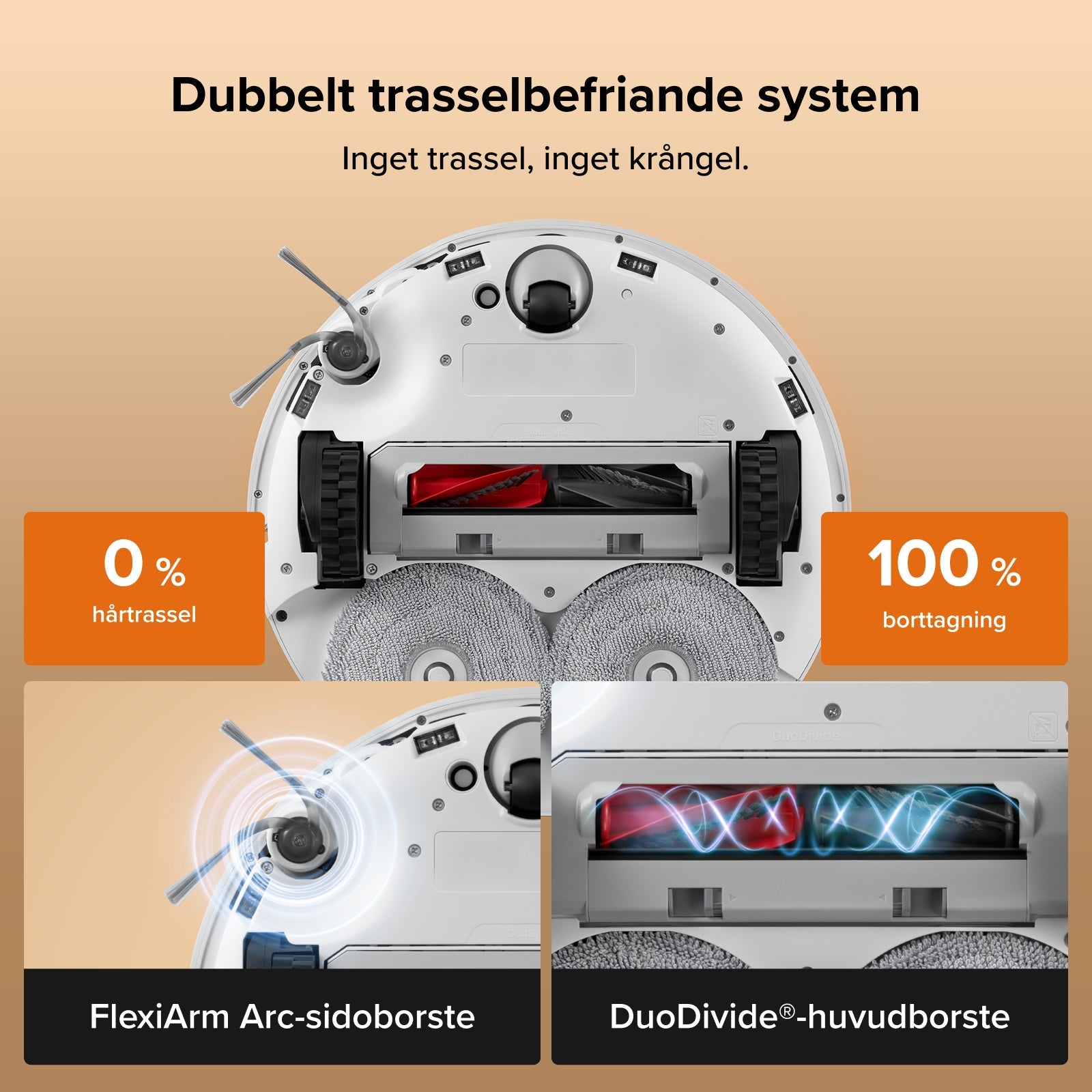 Roborock Qrevo Edge 2 Saug- und Wischroboter mit 25000 Pa HyperForce Saugkraft