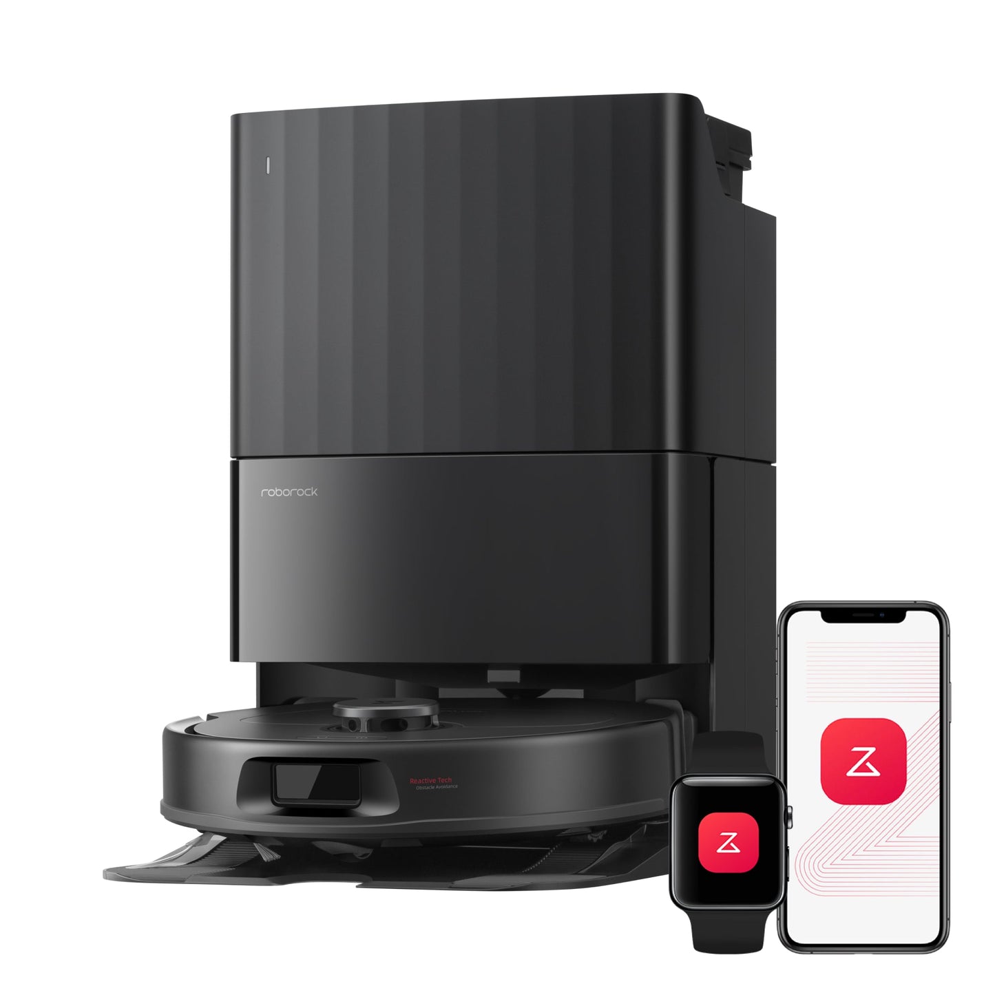 Roborock Qrevo S Pro Saug- und Wischroboter mit 18500 Pa Saugkraft und Multifunktions-Dockingstation