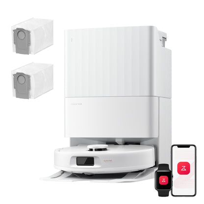 Roborock Qrevo S Pro Saug- und Wischroboter mit 18500 Pa Saugkraft und Multifunktions-Dockingstation