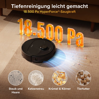 Roborock Qrevo S Pro Saug- und Wischroboter mit 18500 Pa Saugkraft und Multifunktions-Dockingstation