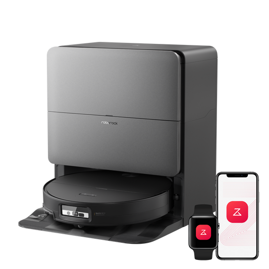 Roborock Saros 20 Sonic Saugroboter mit RockDock und intelligenter Wischfunktion