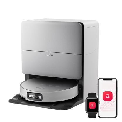 Roborock Saros 20 Sonic Saugroboter mit RockDock und intelligenter Wischfunktion