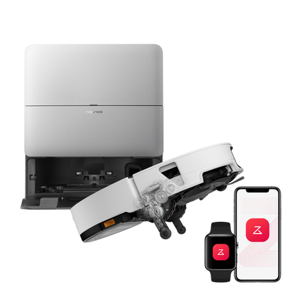 Roborock Saros 20 Sonic Saugroboter mit RockDock und intelligenter Wischfunktion