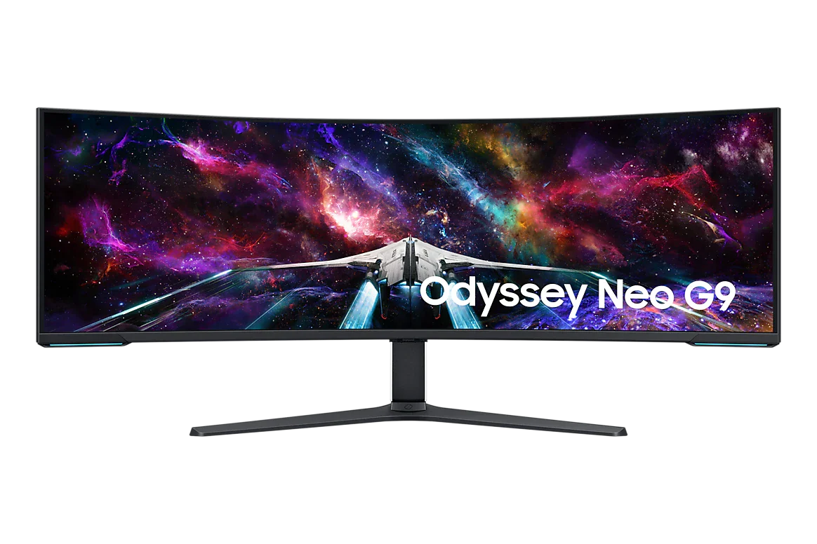 Samsung Odyssey Neo G9 G95NC 57 Zoll Curved Gaming Monitor mit Dual UHD Auflösung und 240 Hz