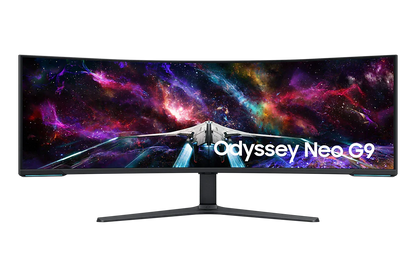 Samsung Odyssey Neo G9 G95NC 57 Zoll Curved Gaming Monitor mit Dual UHD Auflösung und 240 Hz