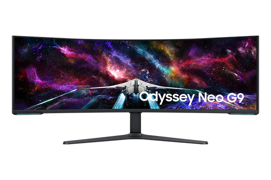 Samsung Odyssey Neo G9 G95NC 57 Zoll Curved Gaming Monitor mit Dual UHD Auflösung und 240 Hz