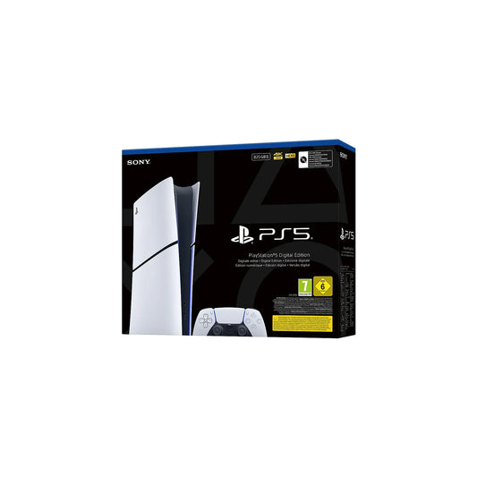 Sony PlayStation 5 Digital Edition Slim Konsole mit 825GB SSD für digitales Gaming