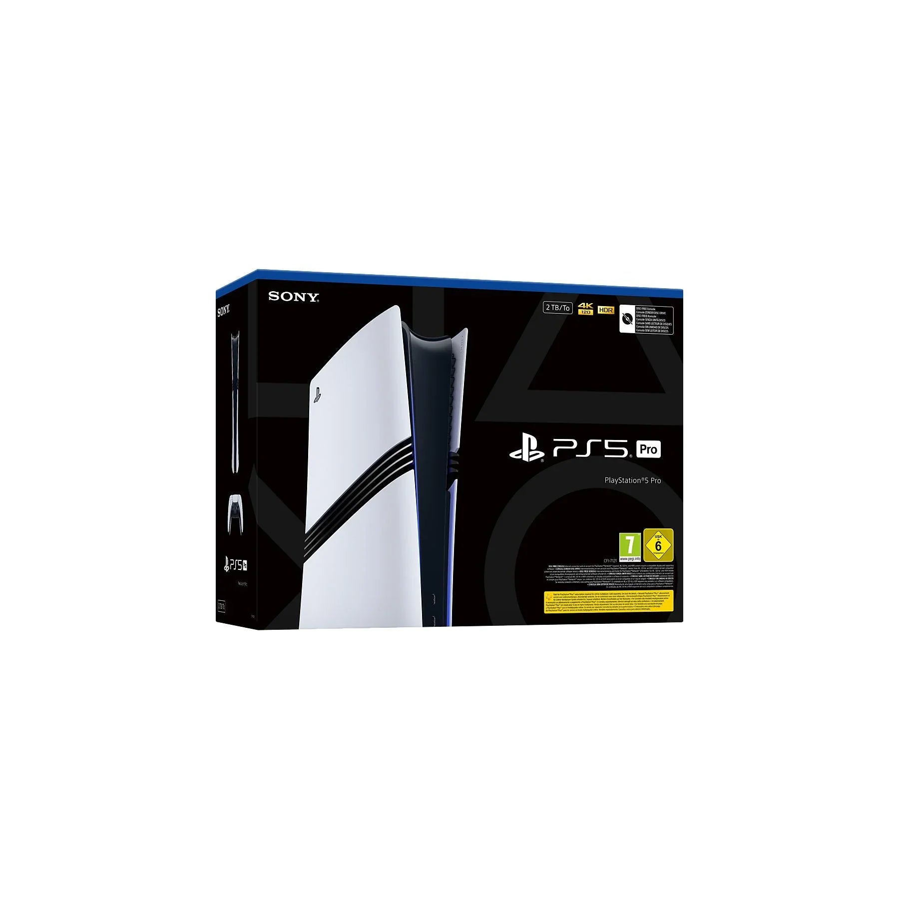 Sony PlayStation 5 Pro Konsole mit 2 TB SSD für Next-Gen Gaming