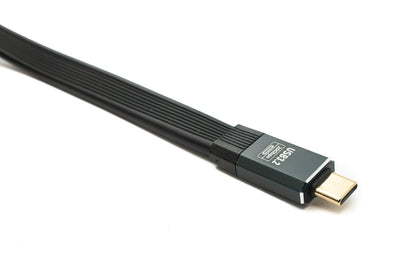 SYSTEM-S USB-C Kabel 20 cm mit 20 Gbit/s Datenübertragung und 100 Watt Power Delivery