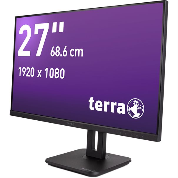 TERRA LCD LED 2748W PV V4 GREENLINE PLUS 27 Zoll IPS Full HD Monitor mit 144 Hz, USB-C und Pivotfunktion